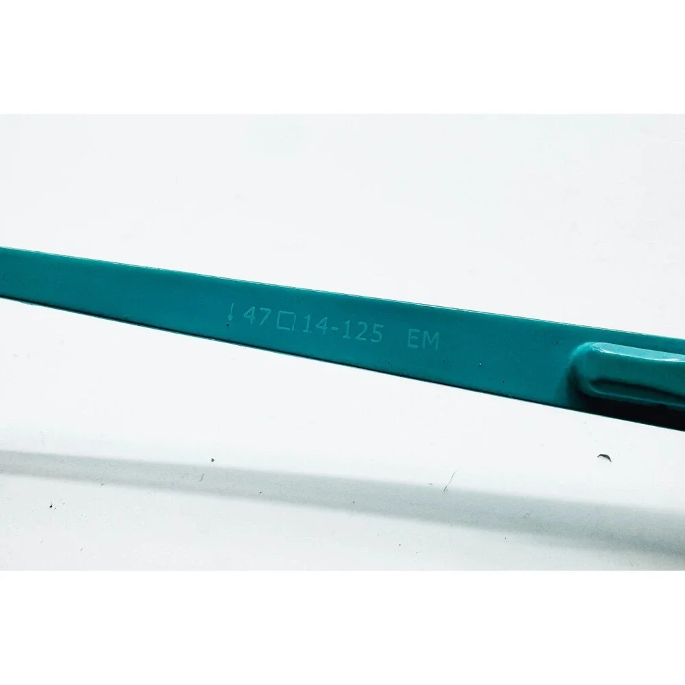 Brille Eyeglasses Womens Black Teal Cat Eye Heart Temple 51-17-135